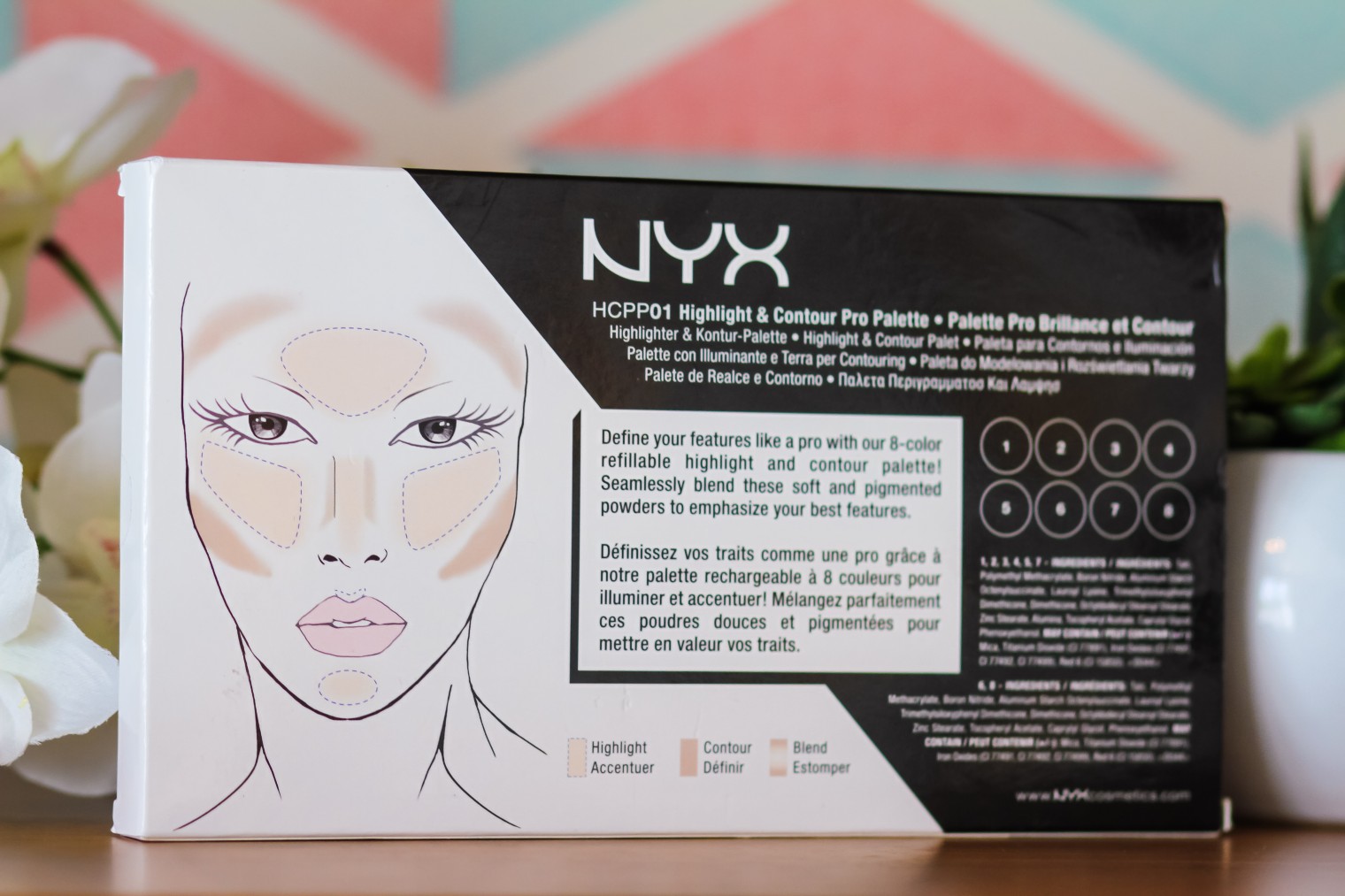 NYX Professional Makeup Highlight & Contour PRO paleta para